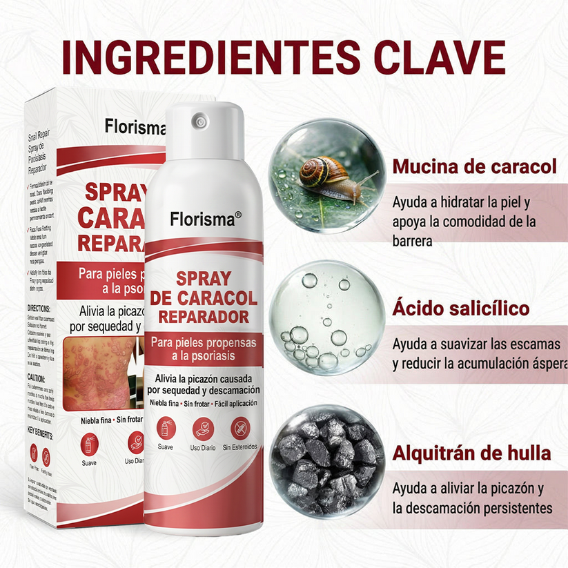 Spray De Cadacol Reparador Para piel Con Psoriasis, Picazón Y Descamación