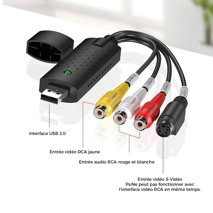 Tarjeta de captura de video USB📽️📺