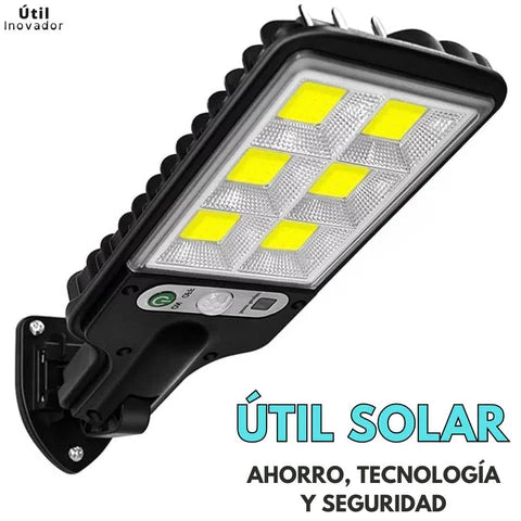 LAMPARA SOLAR DE PARED CON MANDO