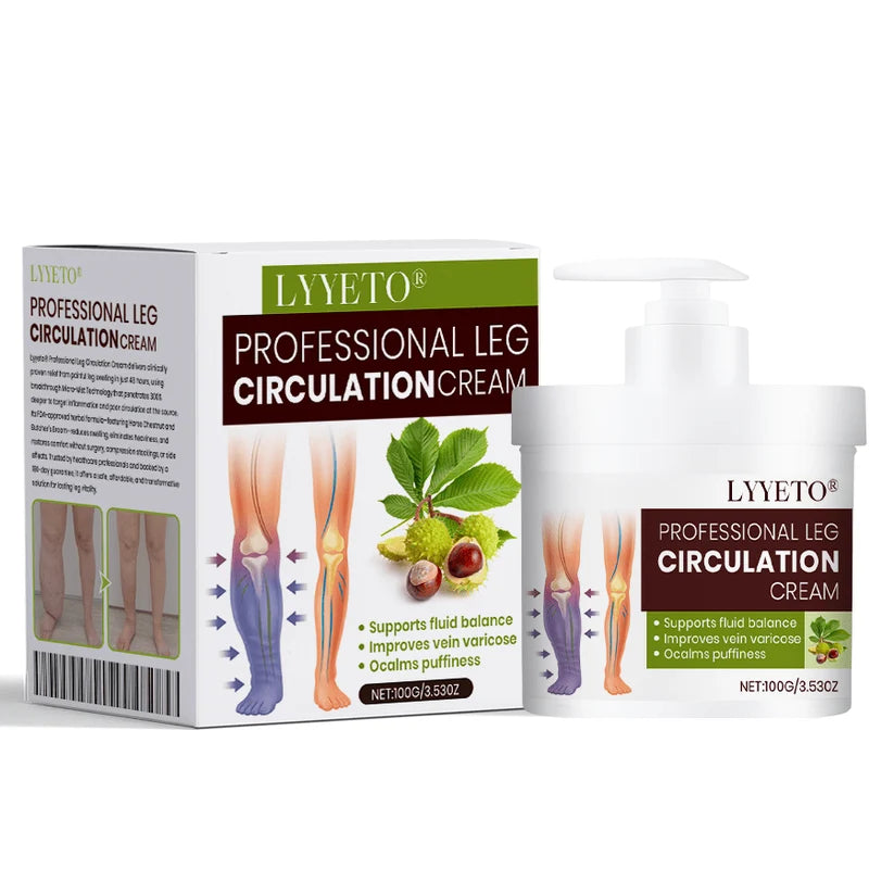 Crema Profesional para la Circulación de Piernas