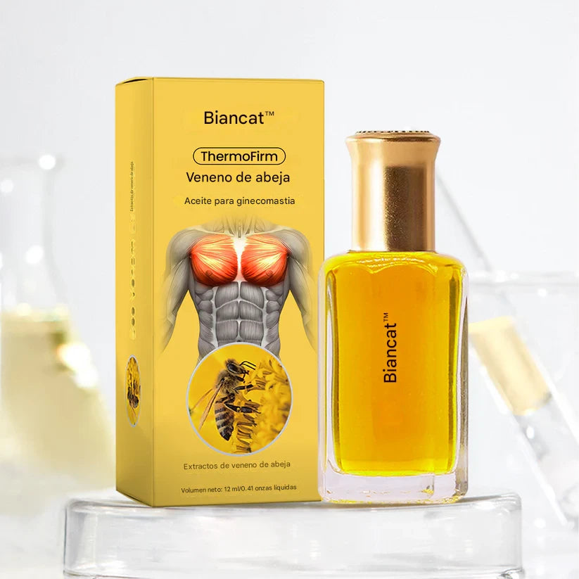 ¡PAGA 1 LLEVA 2 ThermoFirm™! - Aceite para ginecomastia con veneno de abeja