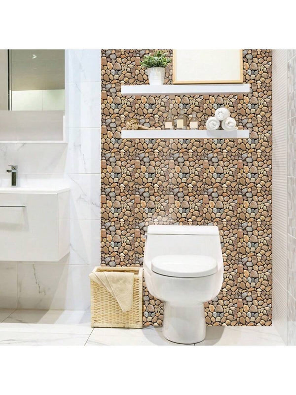 🚨PROMO PAGA 1 LLEVA 3 Adhesivos 60x30 CM ⛰️ De Piedras Decorativas