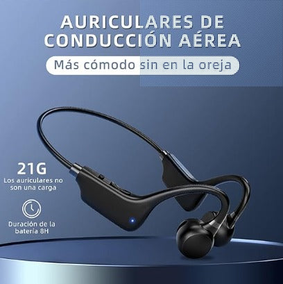 Auriculares AeroSound™ – Tecnología de Conducción Aérea para un Sonido Inigualable