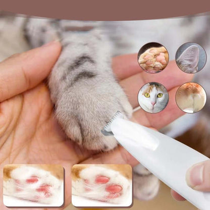 Recortador de pelo🪮 para 🐩mascotas🐈 con sensor de seguridad