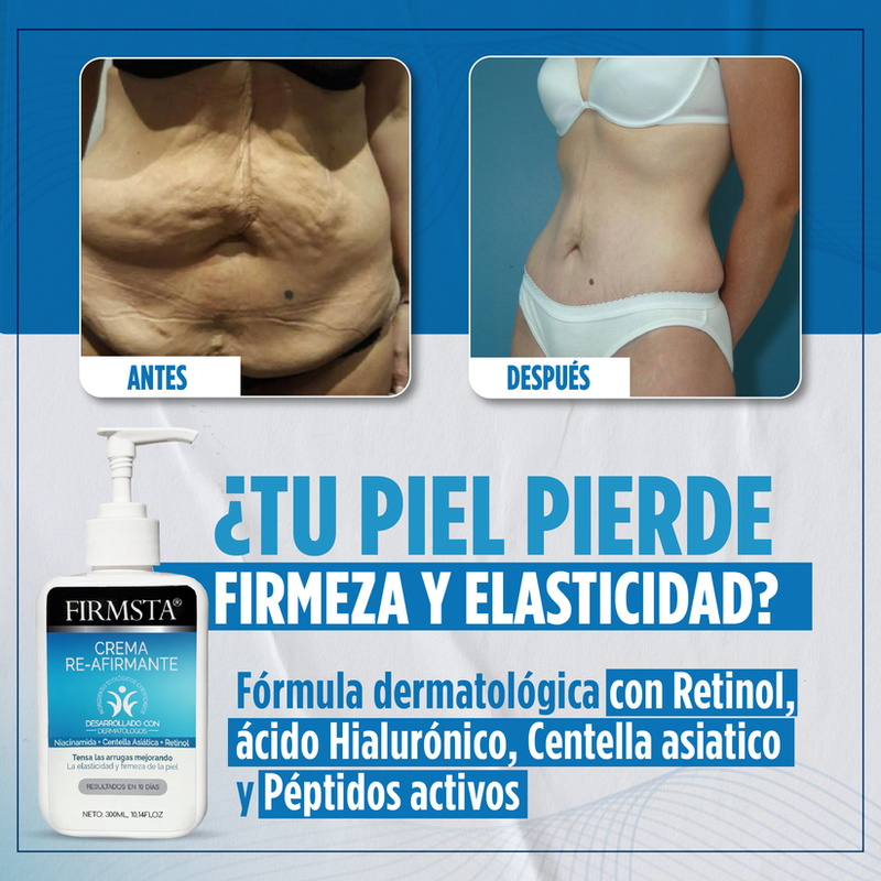 Firmsta® 🧴Crema Reafirmante Para Todo Tipo De Piel 🧴