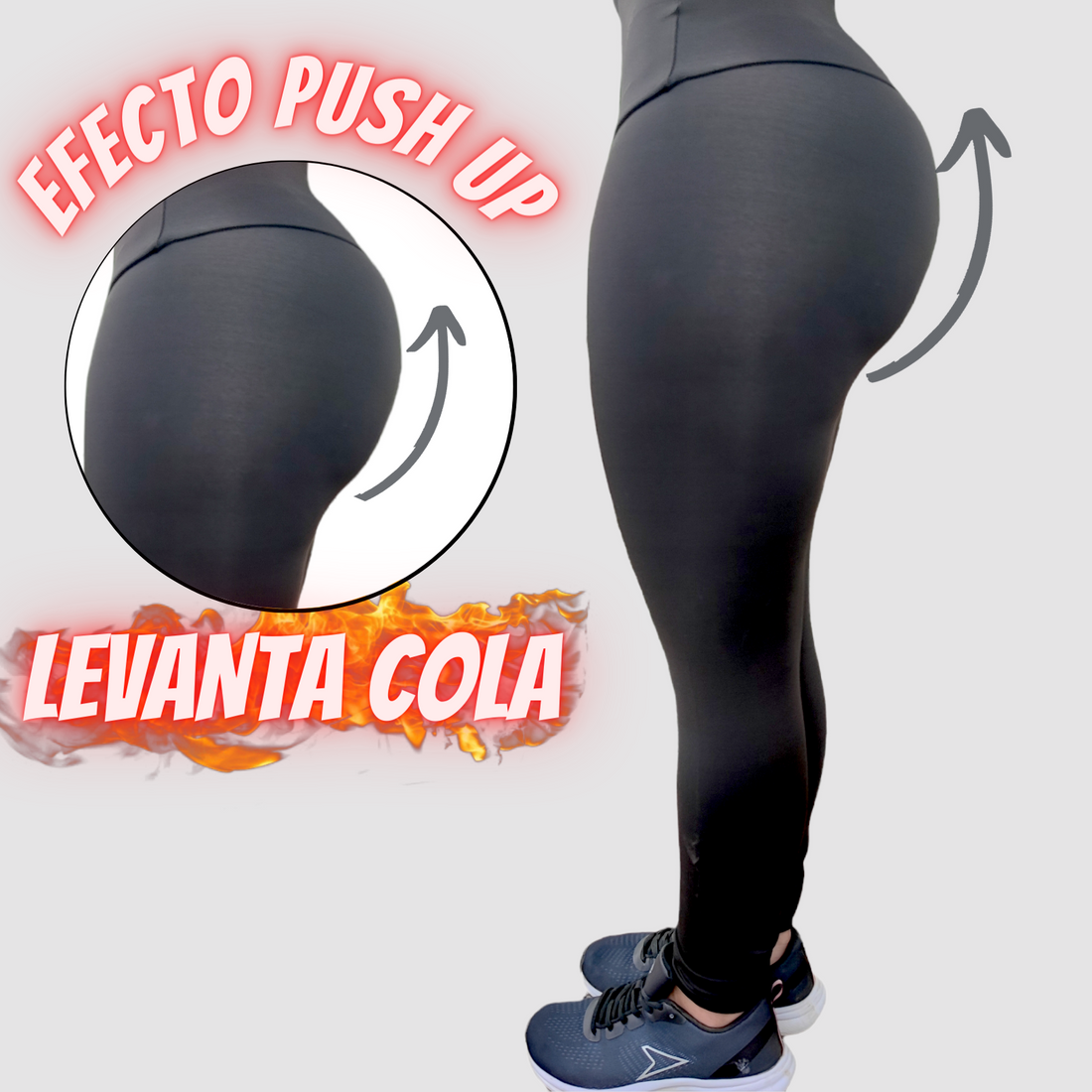 Max®  - Leggins Con Faja Reductora En Neopreno Efecto Sauna