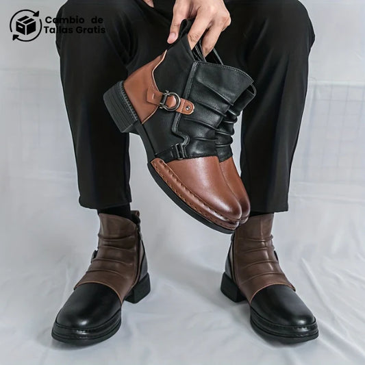 Gael - Botas Ortopédicas Premium de Cuero Vegano