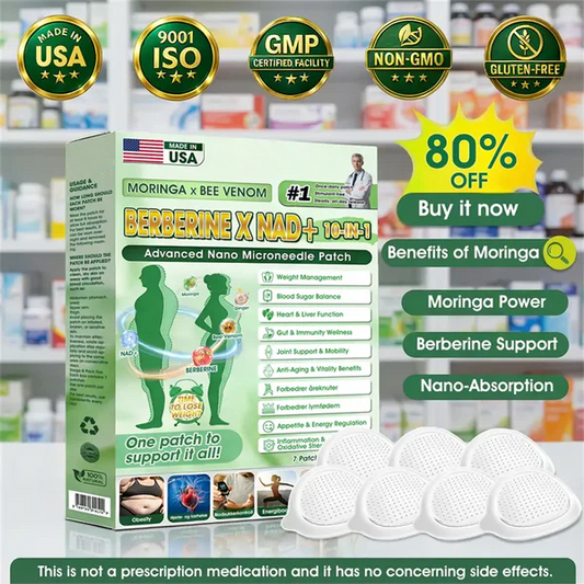 🧑‍⚕️🩺 Paquete De Parches De Moringa de Nino Advanced —𝐑𝐞𝐬𝐮𝐥𝐭ados𝐬 en 𝟕 𝐃ia𝐬 (Pack x30)