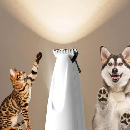 Recortador de pelo🪮 para 🐩mascotas🐈 con sensor de seguridad