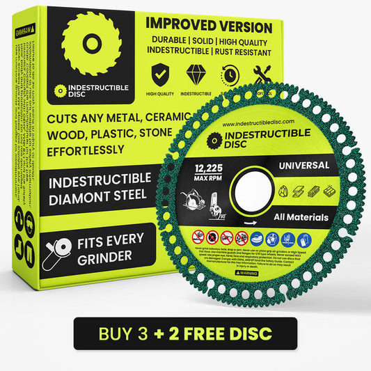 💿(Pack X2 Unds ) 💎Disco De Acero Diamantado Indestructible Disc™