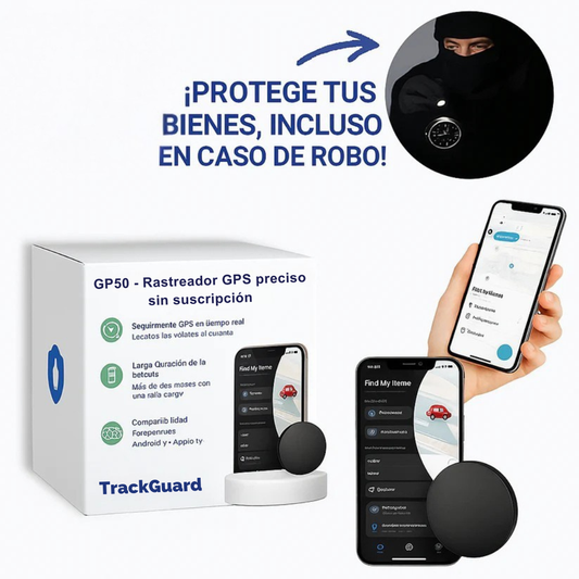 TrackGuard™ - Localizador GPS En Tiempo Real