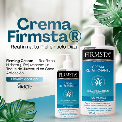 Firmsta® 🧴Crema Reafirmante Para Todo Tipo De Piel 🧴