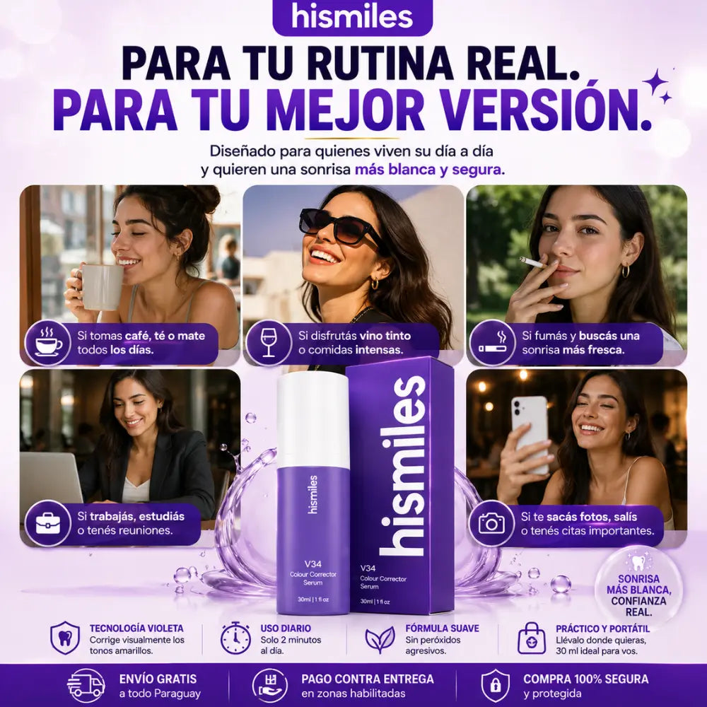 PURPLE V34 - Blanqueador Dental