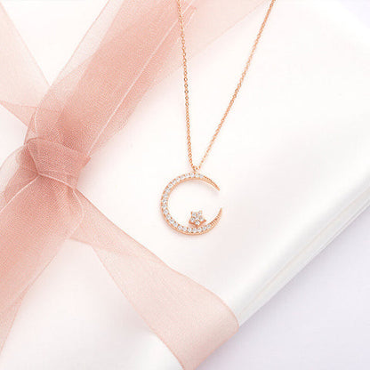 🌙Collar Chapado En Oro De Luna Encantada ®🌙
