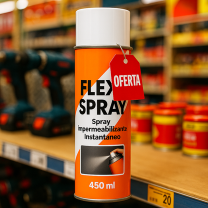 FlexSpray™ Spray Impermeabilizante.