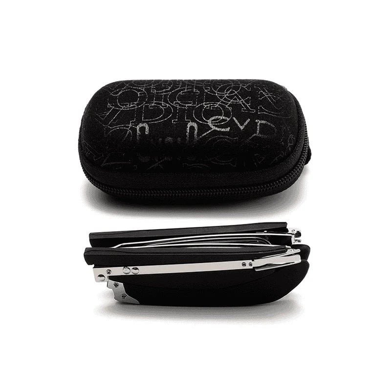 Glasses - Gafas de lectura plegables anti luz azul con estuche