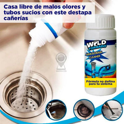 🔥🫧PROMO 2x1 WildTornado™ - 🧼Limpiador potente de desagües y fregaderos🫧🔥