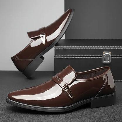 Prestige Luxe™  – Zapatos de Cuero Charol Elegantes