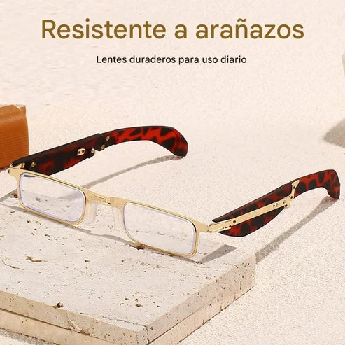 Glasses - Gafas de Lectura Plegables Anti Luz Azul con Estuche.
