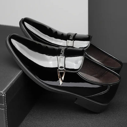 Prestige Luxe™  – Zapatos de Cuero Charol Elegantes