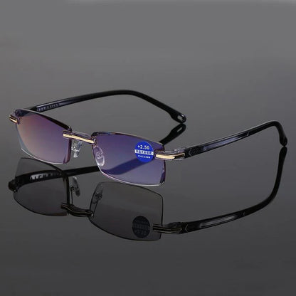 Glasses - Gafas de lectura inteligente de alta dureza y anti luz azul