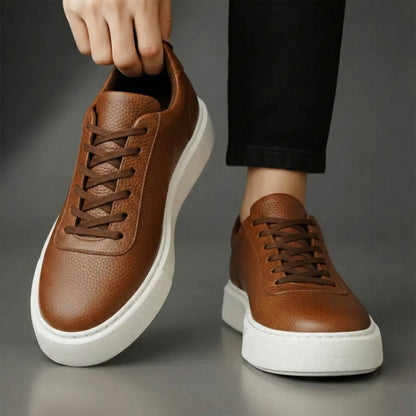 Valenti™ - Zapatos Deportivos De Cuero Con Suela Ligera Y Cómoda.