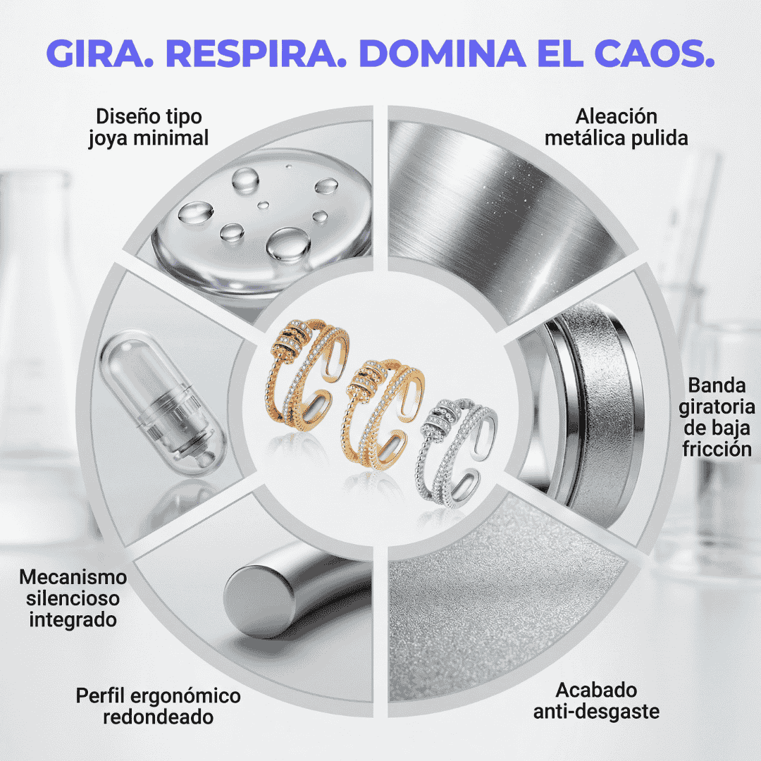 SpinCalm™ Anillo Estimulante Anti Estrés