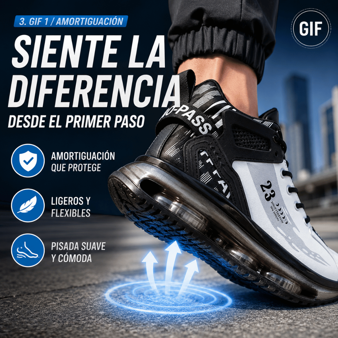 AirCushion™ Pro – Tenis de Amortiguación Urbana