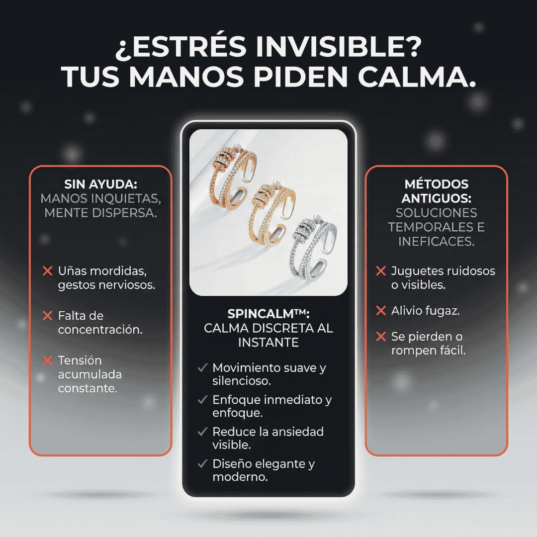SpinCalm™ Anillo Estimulante Anti Estrés