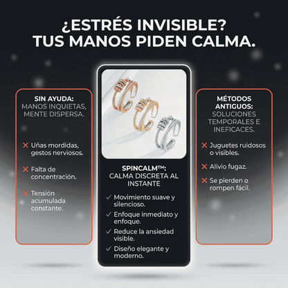 SpinCalm™ Anillo Estimulante Anti Estrés