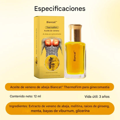 ¡PAGA 1 LLEVA 2 ThermoFirm™! - Aceite para ginecomastia con veneno de abeja