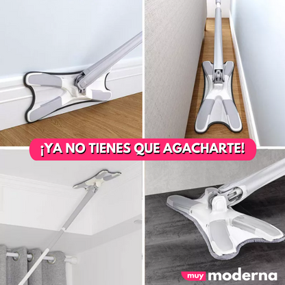 CleanFlex Pro™ - Trapeador Exprimidor Multiusos Plegable