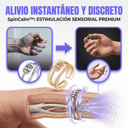 SpinCalm™ Anillo Estimulante Anti Estrés