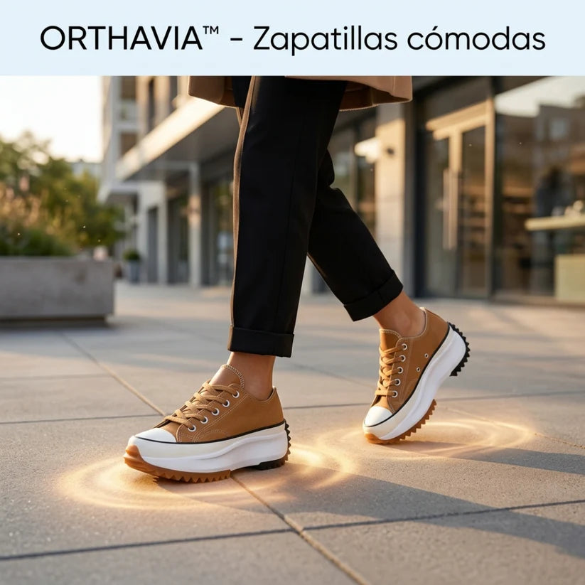 ORTHAVIA™ - Zapatillas Ortopédicas Cómodas y Modernas