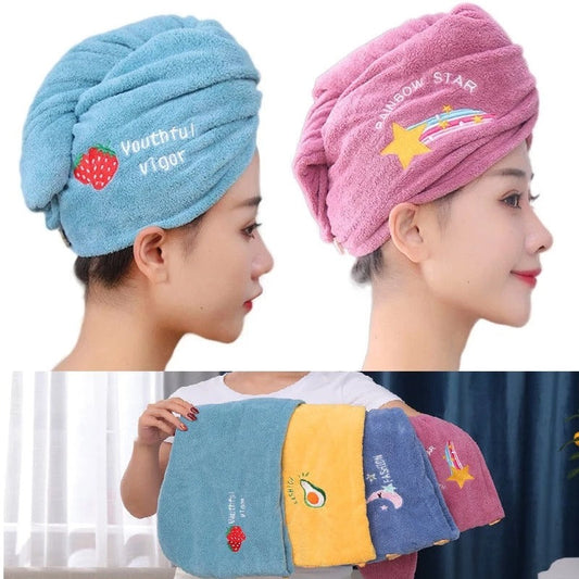 PAGA 1 LLEVA 2 Toallas De Microfibras Turbante Para El Cabello