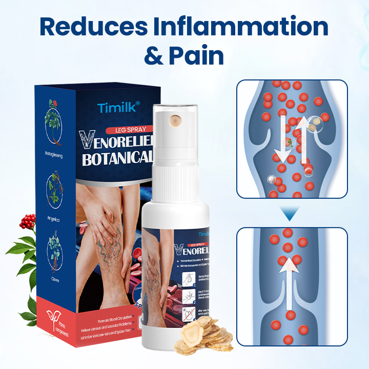 VenoRelief ® Spray Botánico Para Piernas