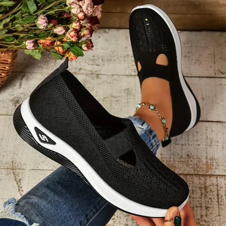 ErgoStepia™ - Zapatillas Ortopédicas Cómodas Para Mujer