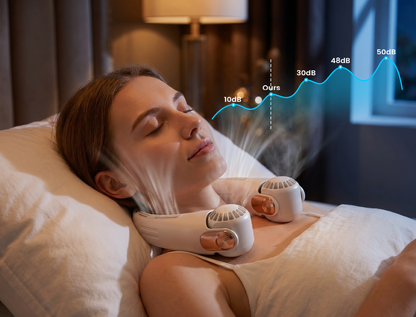 AirFlow Neck™ - Ventilador De Cuello Portátil