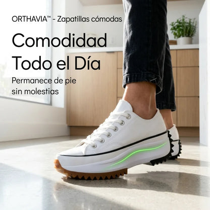 ORTHAVIA™ - Zapatillas Ortopédicas Cómodas y Modernas