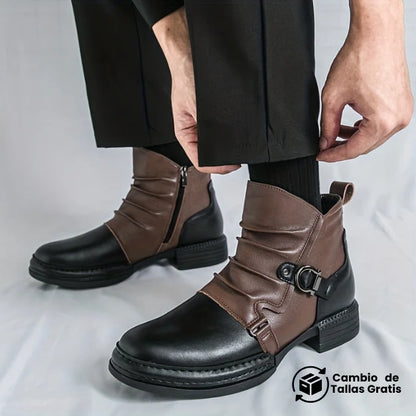 Gael - Botas Ortopédicas Premium de Cuero Vegano