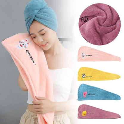 PAGA 1 LLEVA 2 Toallas De Microfibras Turbante Para El Cabello
