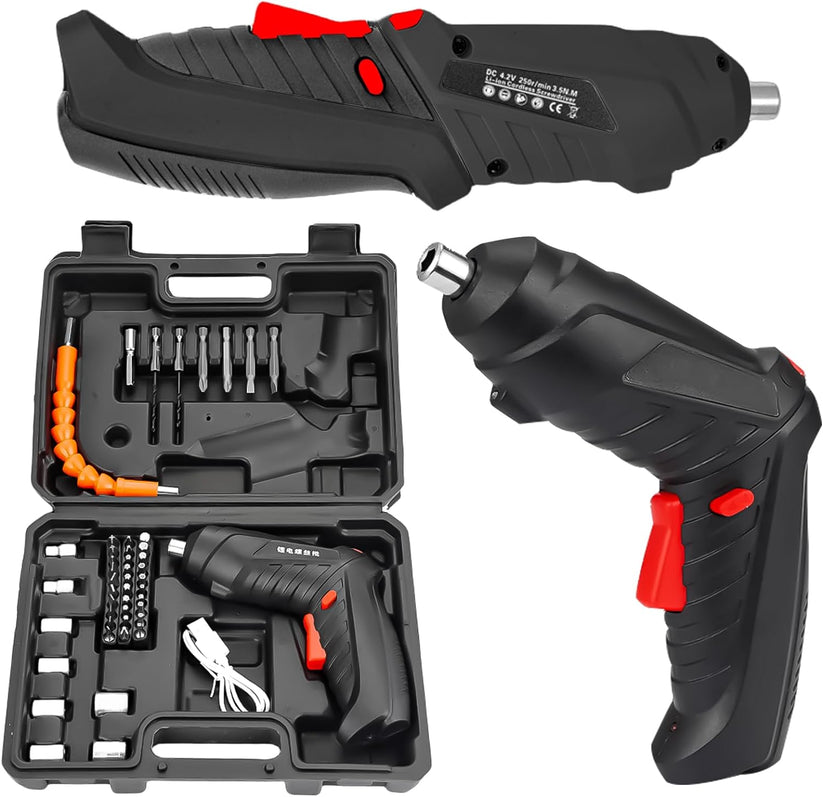 TorquePro™ - Kit De 47 Piezas + Destornillador Eléctrico