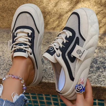 SportFlow™ - Zapato Zueco Ortopédico Con Tejido De Malla