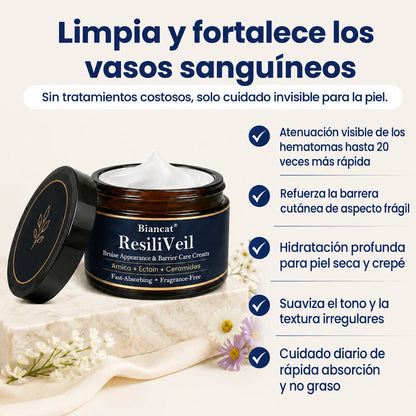 ResiliVeil - Crema protectora para el cuidado de la apariencia de los moretones