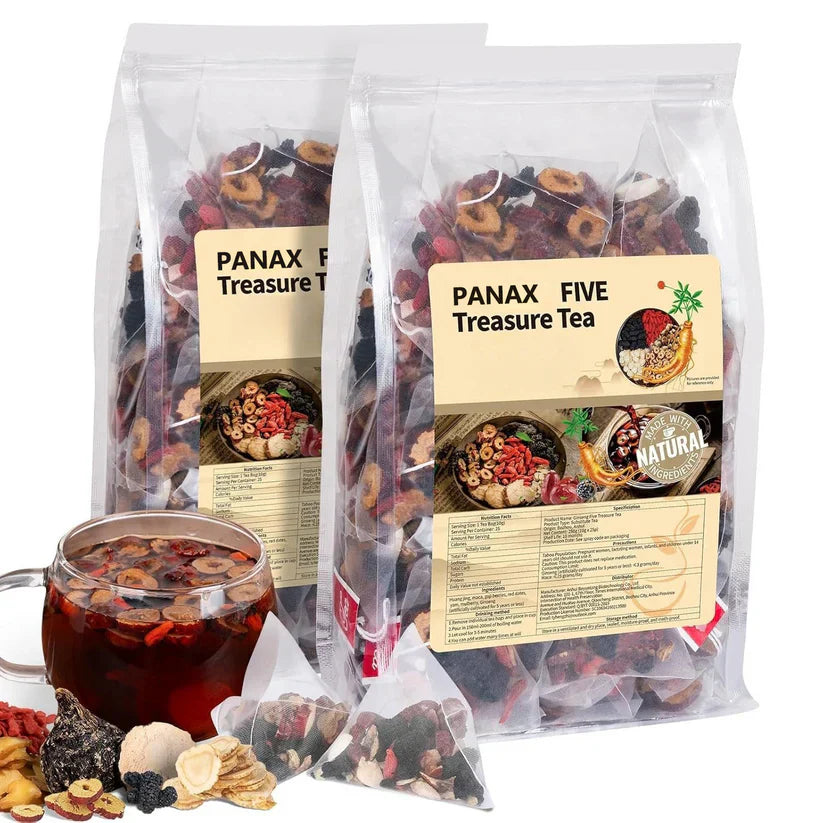 Panax & Mulberry - Té de hierbas de Panax y morera