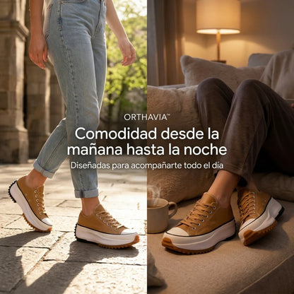 ORTHAVIA™ - Zapatillas Ortopédicas Cómodas y Modernas