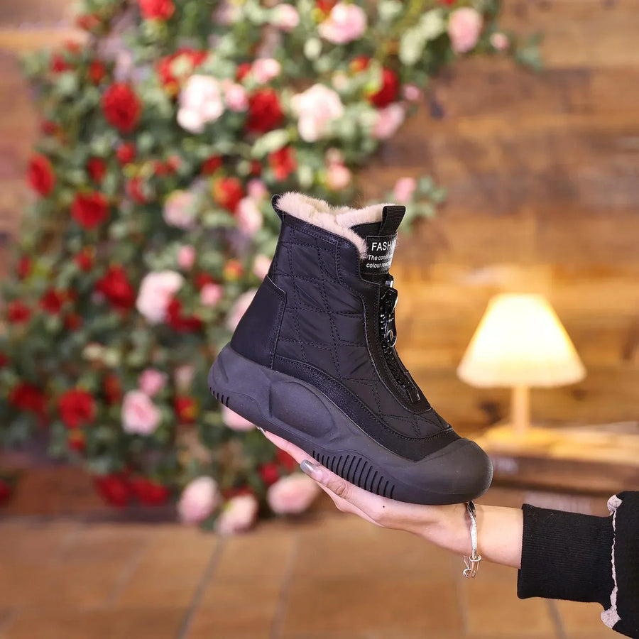 Makayla LuxeStep® – Botines de Cuero Elegantes