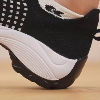 Ambulo Ortho - Zapatos Ergonómicos con Amortiguación Totalmente Negros