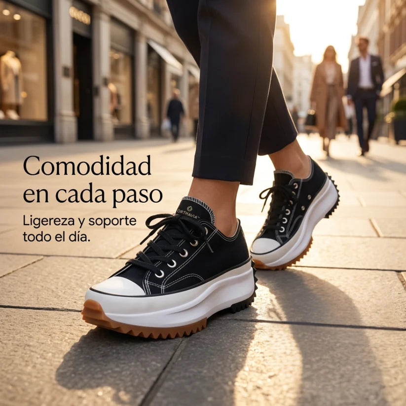 ORTHAVIA™ - Zapatillas Ortopédicas Cómodas y Modernas