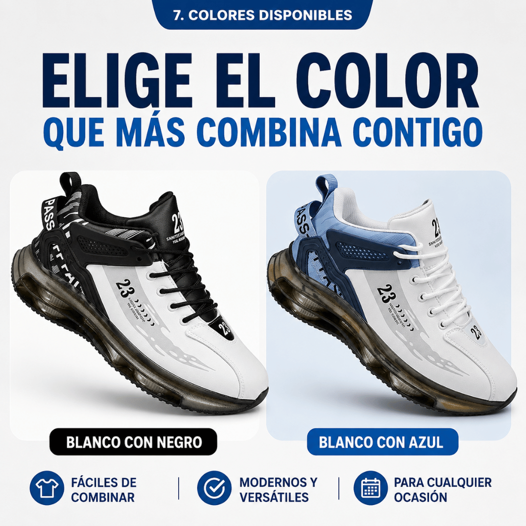 AirCushion™ Pro – Tenis de Amortiguación Urbana
